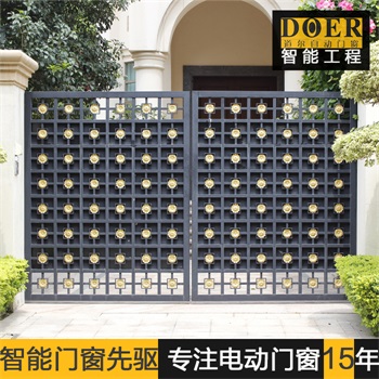 鐵藝平開門
